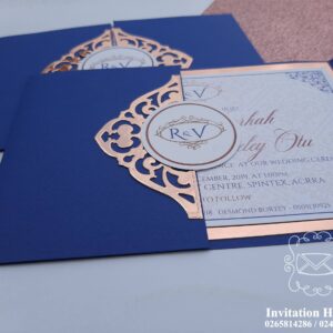 Gatefold Invitation Card
