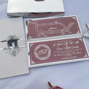 Boxed Slim Pocket Invitation Card