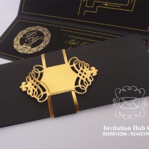 Double Fold Slim Pocket Invitation Card