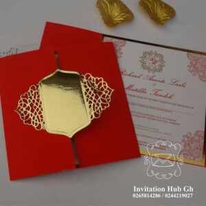 Trifold Invitation card