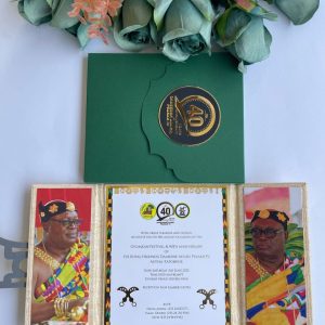 Folio Invitation Card